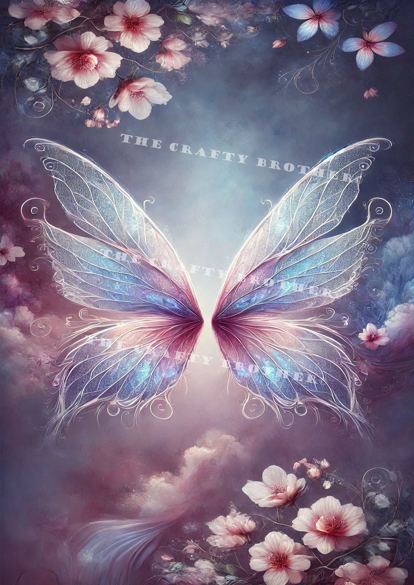 Cherry Blossom Fairy Wings
