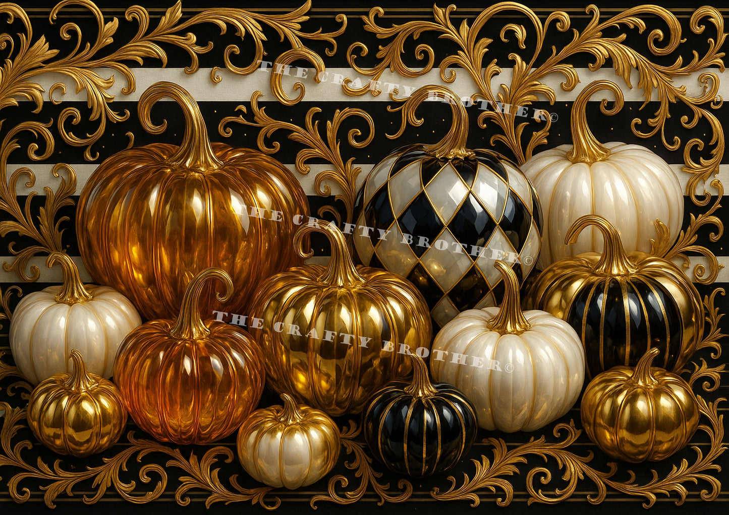 Glass Pumpkins