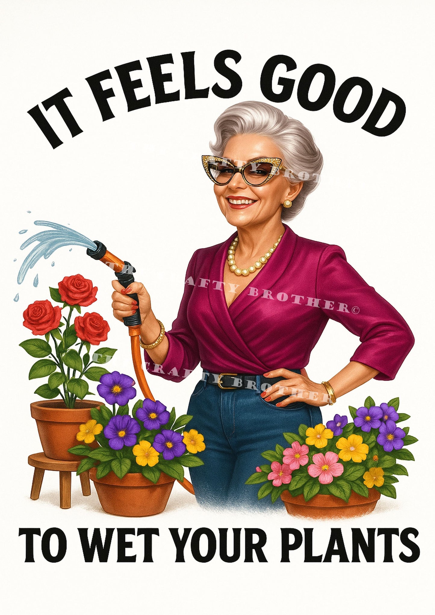 It Feels Good to Wet Your Plants
