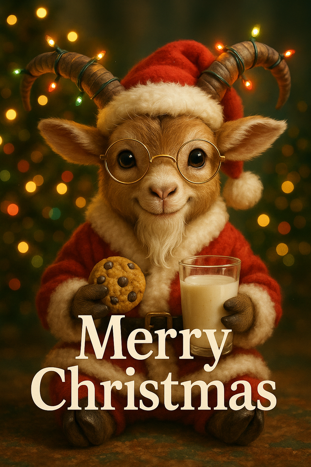 Santa Goat