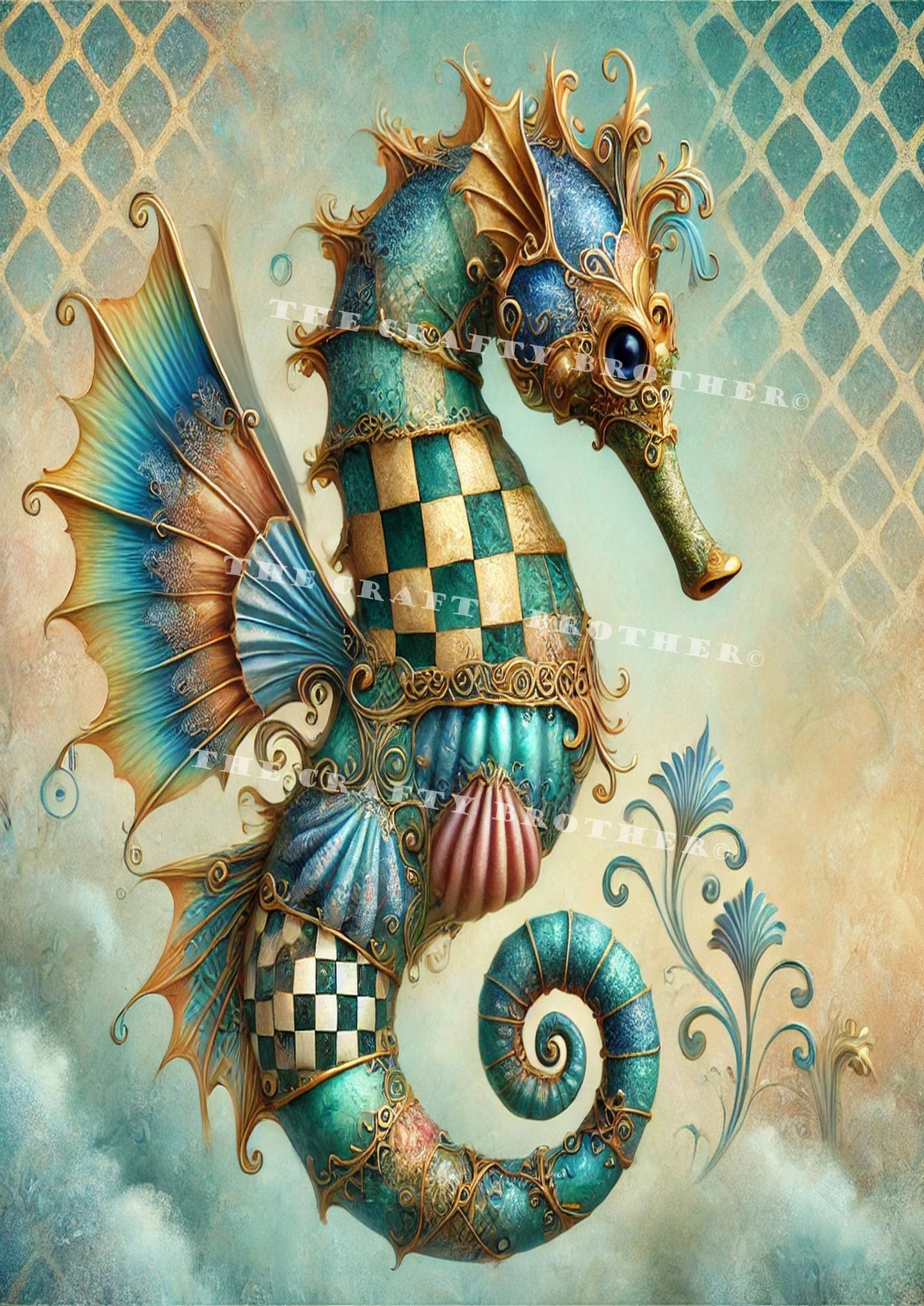 Steampunk Seahorse