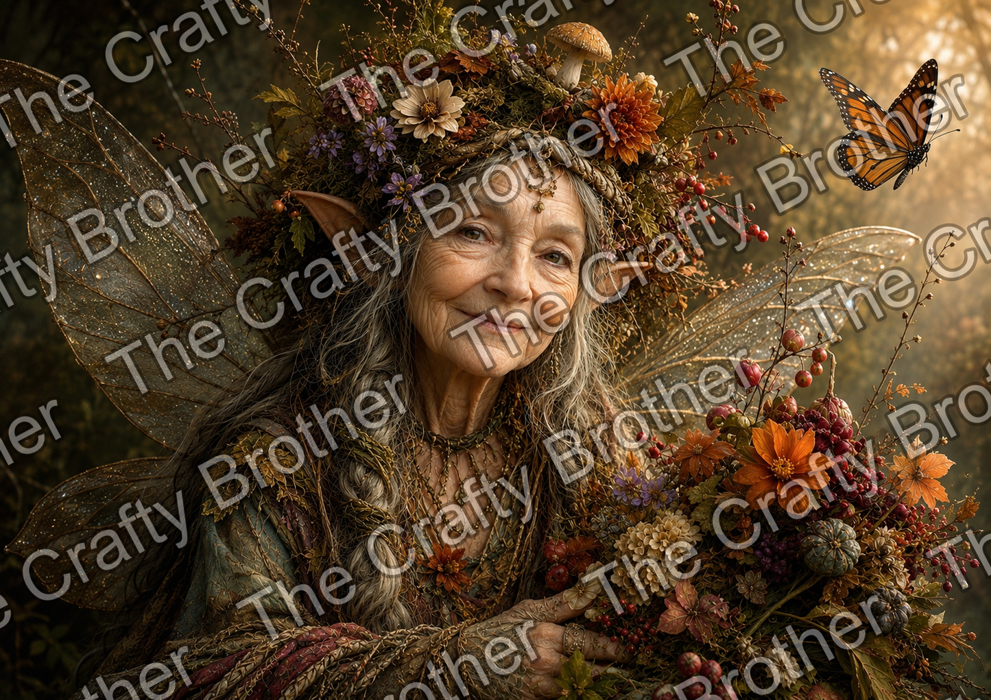 Autumn Mother Nature Fairy