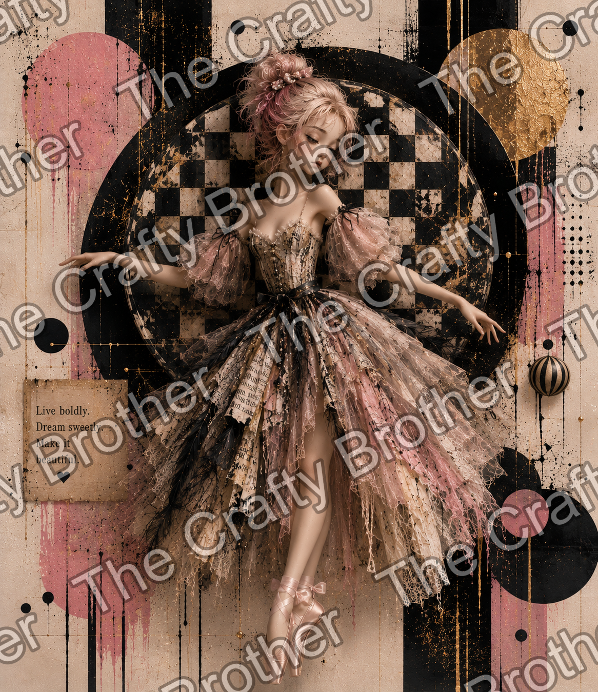 Pink Harlequin Ballet
