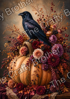 Salem On A Pumpkin