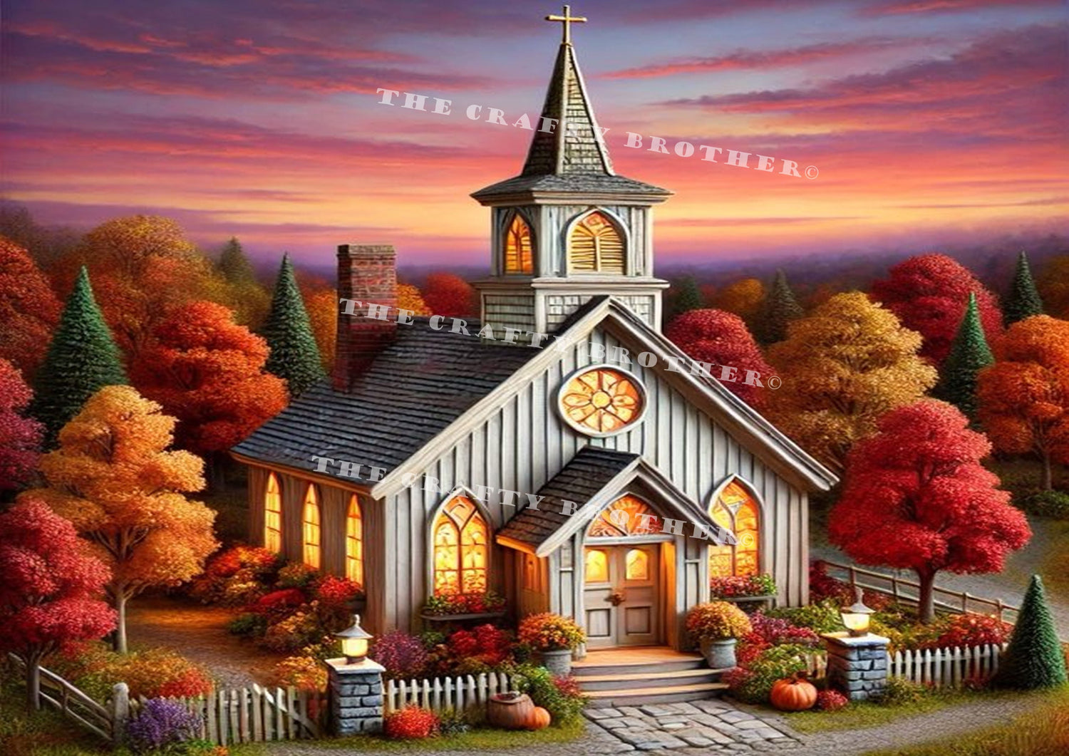 Autumn Church