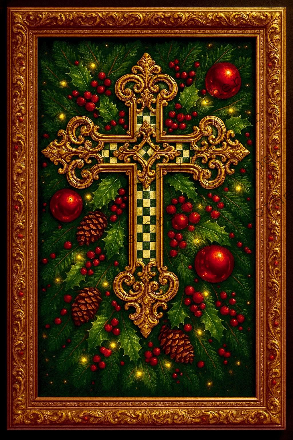 Christmas Tree Cross