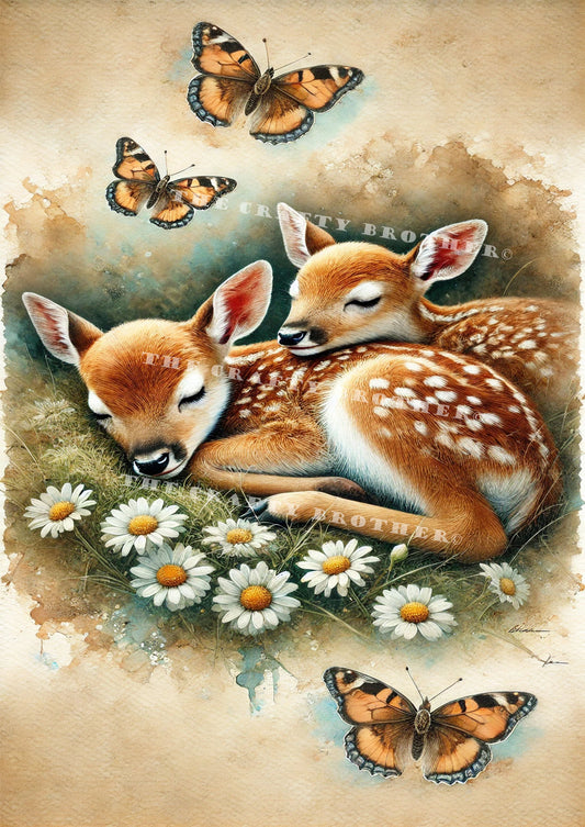 Deer Siblings