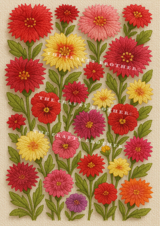 Embroidered Dianthus