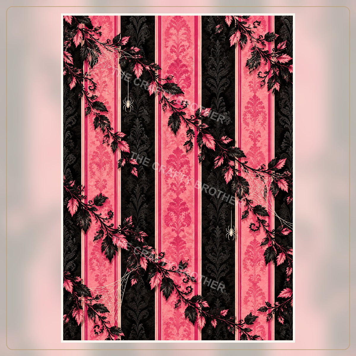 Striped pattern artwork.