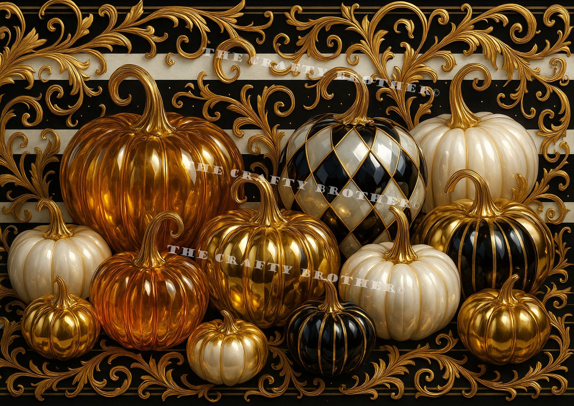 Glass Pumpkins