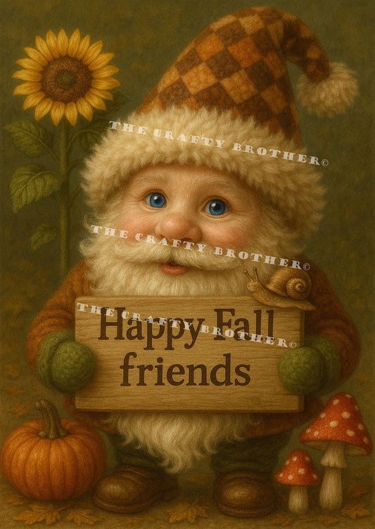 Happy Fall Gnome