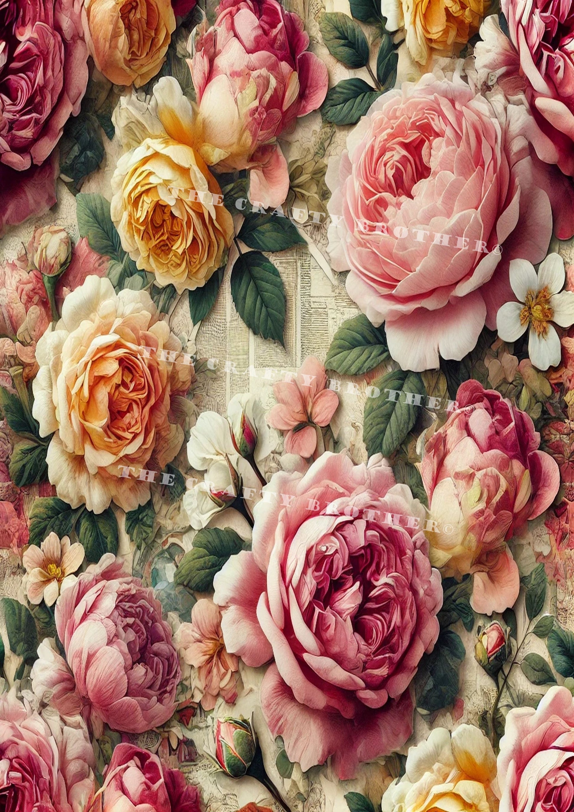 Pink and White Flowers