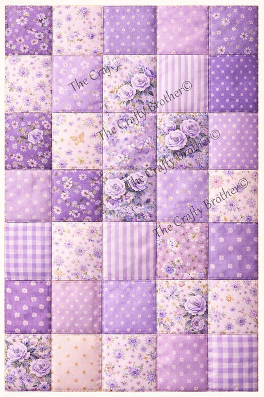 Purple quilt