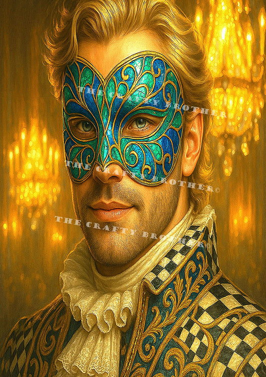 The Jewelled Peacock Mask