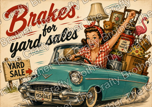Brakes For Yard Sales
