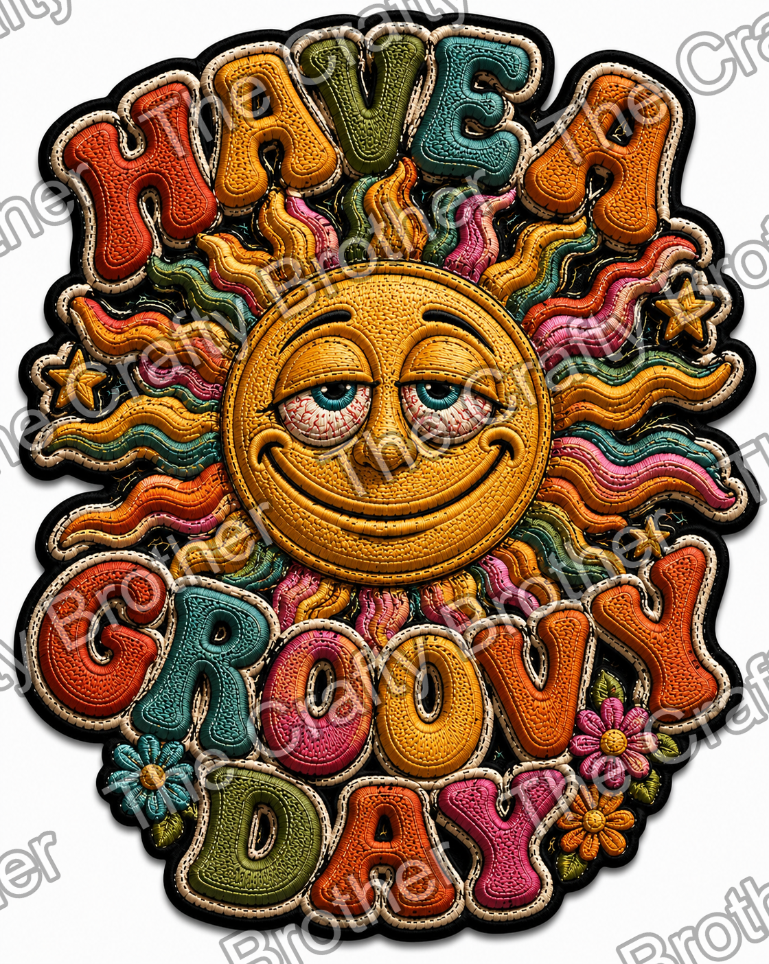 Have A Groovy Day Patch